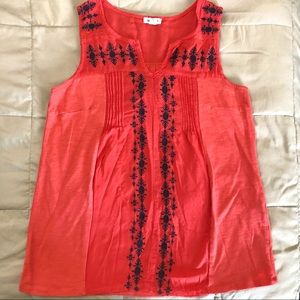 Westport embroidered tank top S